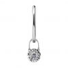 ORECCHINO CON CIONDOLO IN PREMIUM CUBIC ZIRCONIA