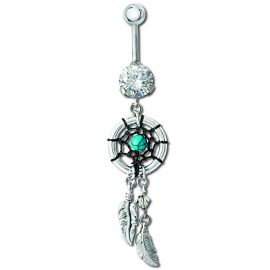 BELLY BUTTON PIERCING DREAM CATCHER