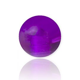 Colored ball for piercing jewelry